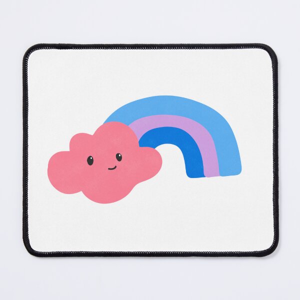 Item preview, Happy Rainbow - Pink, Lilac & Blue designed and sold by upside-frown.