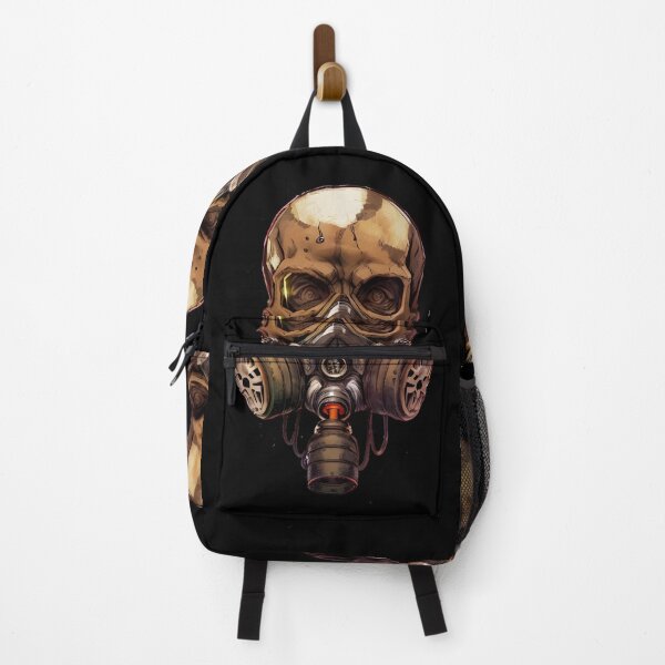 Item preview, Skull wearing gas mask designed and sold by DopeDesign111.