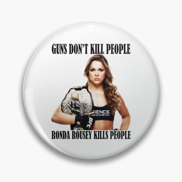Item preview, Guns Don't Kill People Ronda Rousey  designed and sold by Marmaxhurulb.