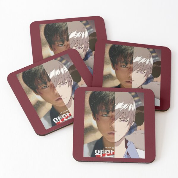 Item preview,   WEAK HERO WEBTOON AND KDRAMA (red) designed and sold by Lemart06.