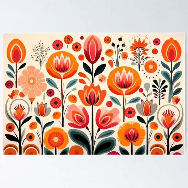 Item preview, Vintage Floral Pattern Illustration designed and sold by cult24.