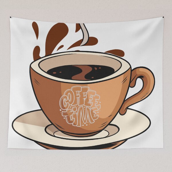 Item preview,  Coffee Time (original artwork)  designed and sold by Steph1TheArtist.