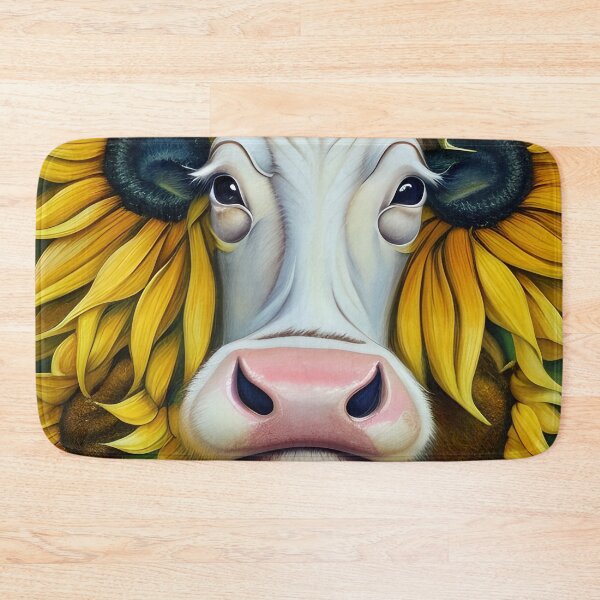 Item preview, Sad Cow and Happy Sunflowers designed and sold by purplesensation.