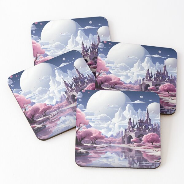 Item preview, Fantasy Castle Landscape 4 designed and sold by Maxouniverse.