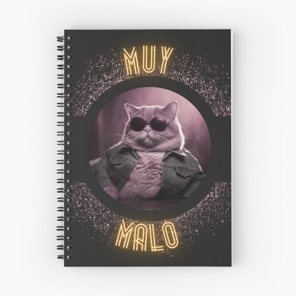 Item preview, Muy malo - fat cat in sunglasses, looking very bad designed and sold by ISBrunning.