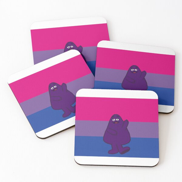 Item preview, Bisexual Pride Grimace designed and sold by juliamorgan13.