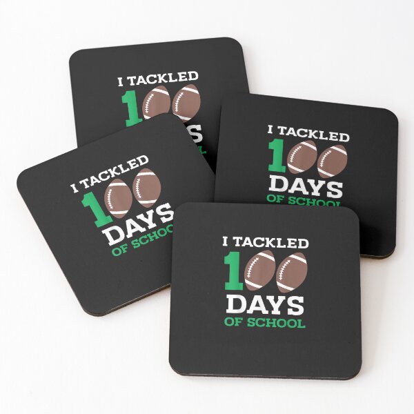 Item preview, I Tackled 100 Days School 100Th Day Football Student Teacher  designed and sold by EllanorFenwick.