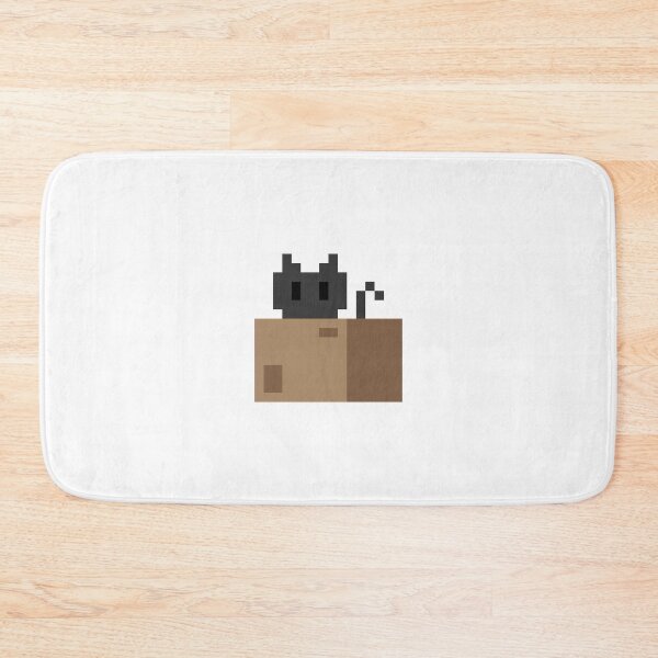 Item preview, Pixel Art Cat in a Box designed and sold by VoidPixelArt.
