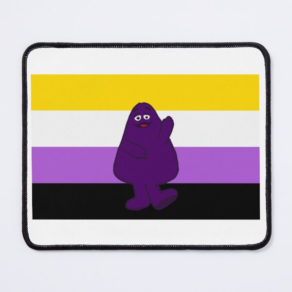 Item preview, Nonbinary Pride Grimace designed and sold by juliamorgan13.