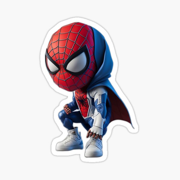 BAM! Action Spiderman Sticker, Spidey Stickers - Believe Rationally