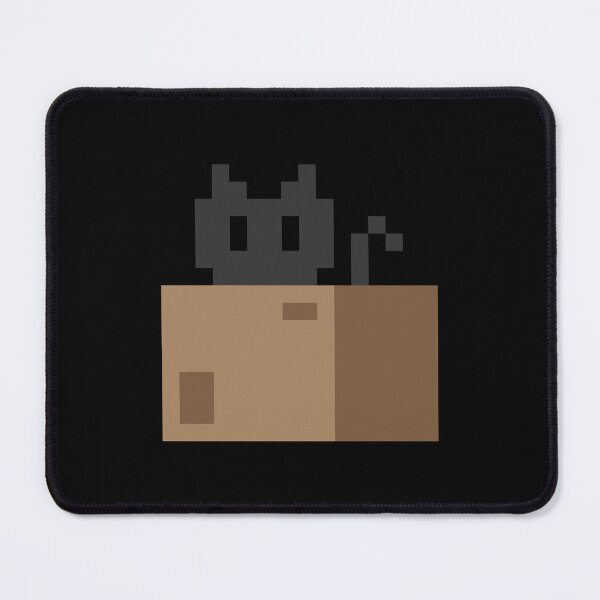 Item preview, Pixel Art Cat in a Box designed and sold by VoidPixelArt.