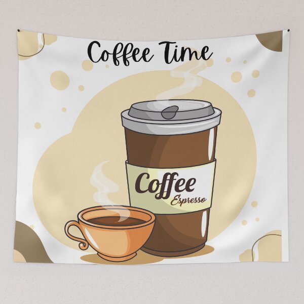 Item preview, Coffee Time (original artwork)  designed and sold by Steph1TheArtist.