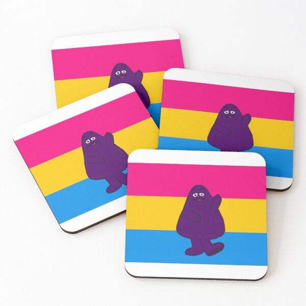 Item preview, Pansexual Pride Grimace designed and sold by juliamorgan13.