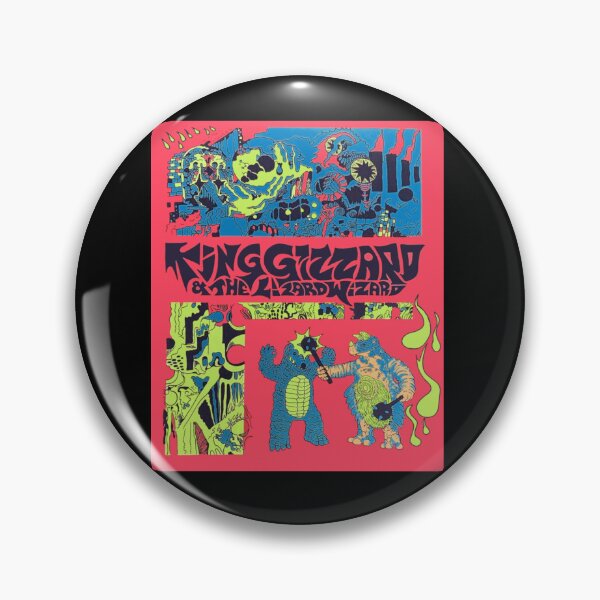 Item preview, King Gizzard and The Lizard Wizard designed and sold by ClaudetteDebl.