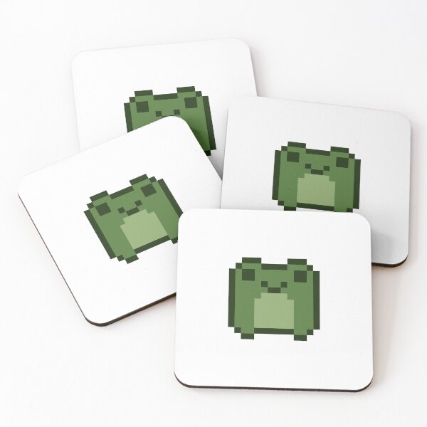 Artikelvorschau, Pixel-Art-Frosch entworfen und verkauft von VoidPixelArt.
