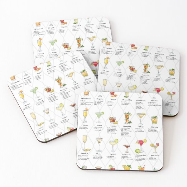 Item preview, Classic Cocktails   designed and sold by anayaaudra.