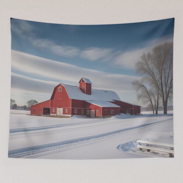 Item preview, Quiet Winter Countryside designed and sold by afrancisCL.