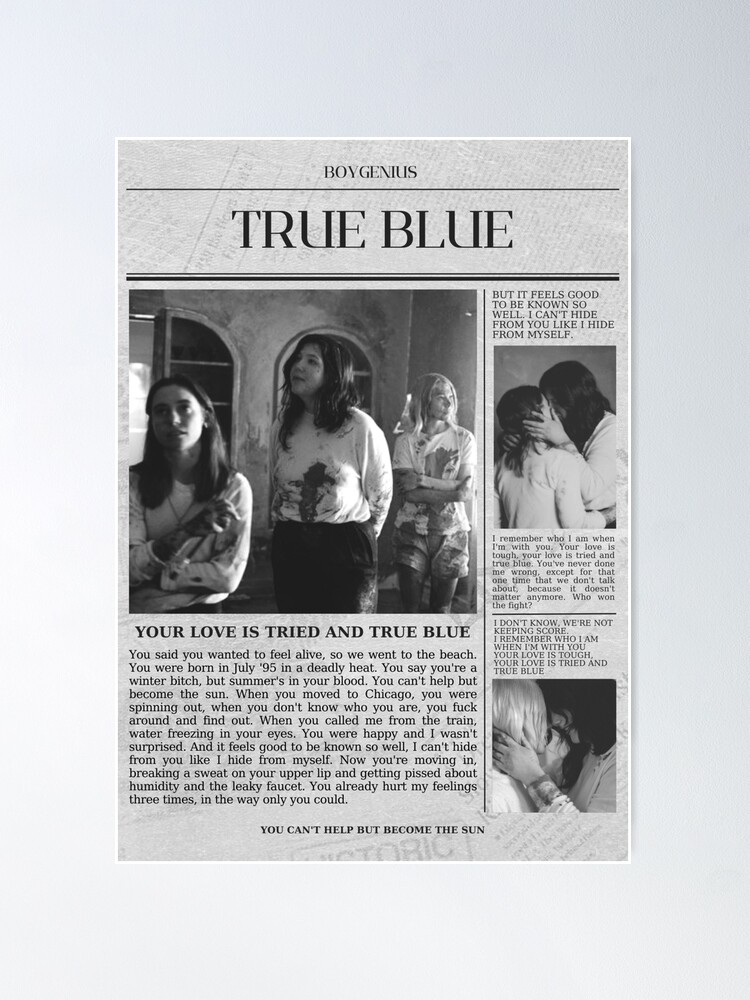 True Blue (Tradução em Português) – ‎boygenius