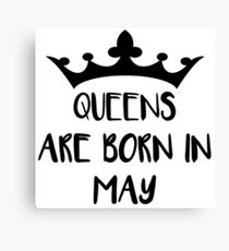 Lienzo Queens nacen en mayo