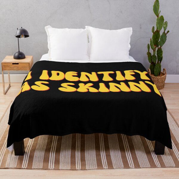 Item preview, I Identify As Skinny designed and sold by festivalzone.