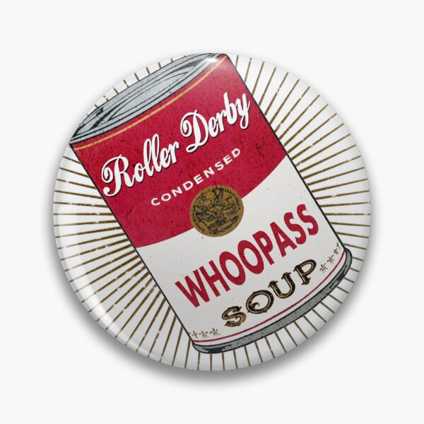 Item preview, Roller Derby Condensed WhoopAss Soup designed and sold by Corinne Alexa Jackson.