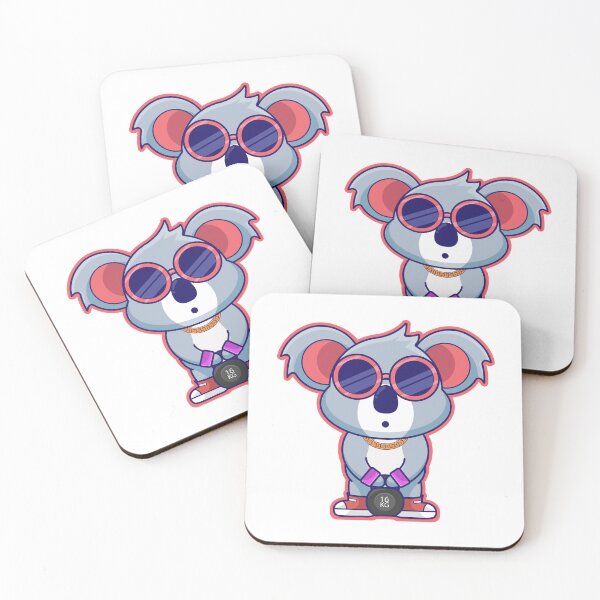 Item preview, cute cartoon Koala lifting kettlebells, Kettlebell Exercises to Build Strength and Muscle designed and sold by Design_for_merch.