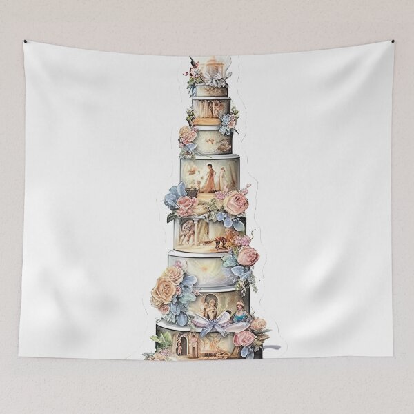 Item preview, Cake with roses designed and sold by abmkf.