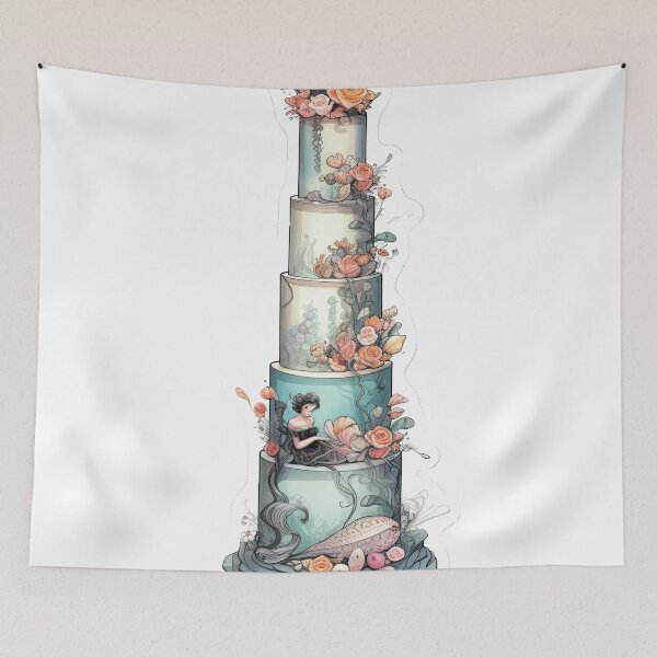 Item preview, Wedding cake designed and sold by abmkf.