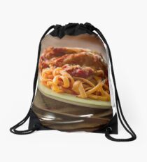 Chicken Parmesan with Linguine Drawstring Bag