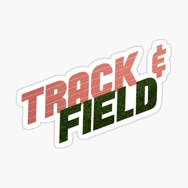 Track and Field Sticker