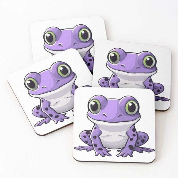 Item preview, Cute Frog with the Ace Pride Flag colors designed and sold by Squirrelman4288.