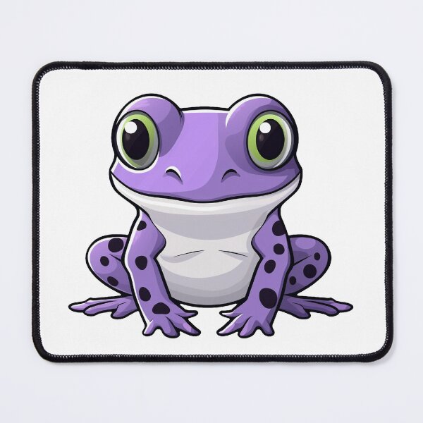 Item preview, Cute Frog with the Ace Pride Flag colors designed and sold by Squirrelman4288.
