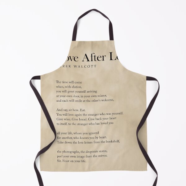 Item preview, Love After Love - Derek Walcott Poem - Literature - Typography Print 3 - Vintage designed and sold by Studio Grafiikka.