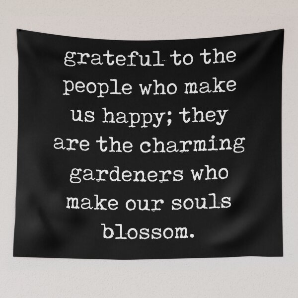 Artikelvorschau, Let us be grateful to gardeners - Marcel Proust Quote - Literature - Typewriter Print - Black entworfen und verkauft von Studio Grafiikka.
