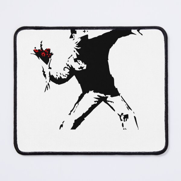 Item preview, Banksy Flower Thrower designed and sold by MarleneStarzyk.