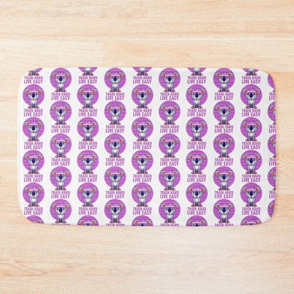 Item preview, Train hard live easy, cute koala weightlifting, Kettlebell Exercises to Build Strength and Muscle designed and sold by Design_for_merch.