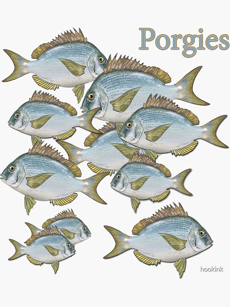 The Porgy Sticker for Sale by hookink