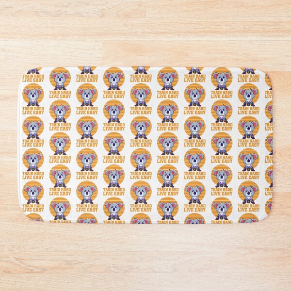 Item preview, Train hard live easy, cute koala workout, Kettlebell Exercises to Build Strength and Muscle designed and sold by Design_for_merch.