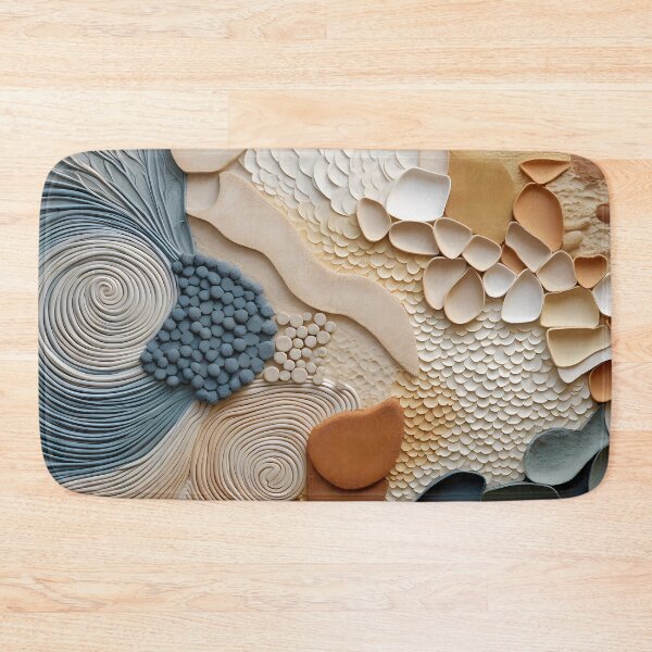 Item preview, Contemporary Strokes III: Exploring the harmony of Art Nouveau in an abstract painting with vibrant colors and geometric shapes. designed and sold by InsaneLEDP.