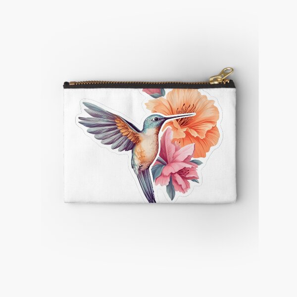 Item preview, Hummingbird and flowers  designed and sold by abmkf.