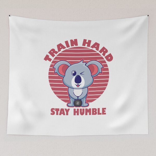 Item preview, cute cartoon Koala bodybuilding, Kettlebell Exercises to Build Strength and Muscle designed and sold by Design_for_merch.