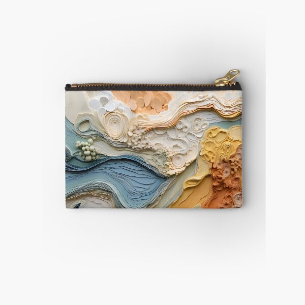 Item preview, Contemporary Strokes IV: Exploring the harmony of Art Nouveau in an abstract painting with vibrant colors and geometric shapes. designed and sold by InsaneLEDP.