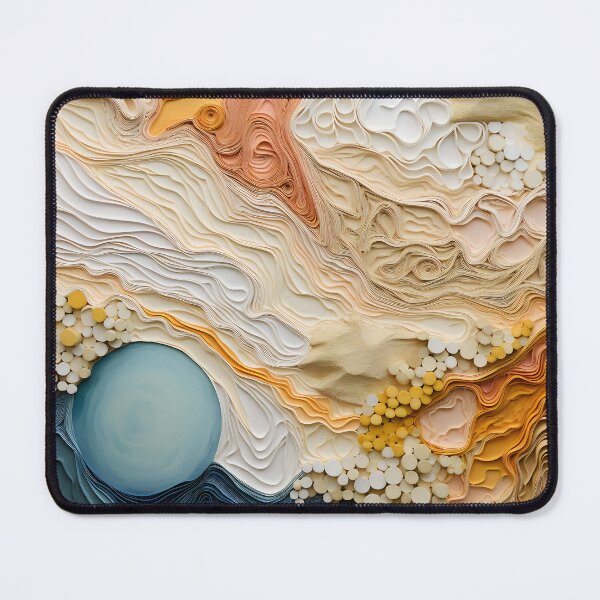 Item preview, Contemporary Strokes V: Exploring the harmony of Art Nouveau in an abstract painting with vibrant colors and geometric shapes. designed and sold by InsaneLEDP.