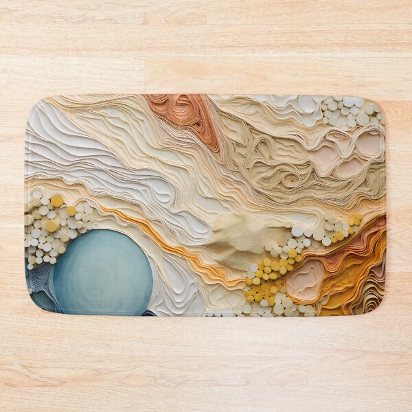 Item preview, Contemporary Strokes V: Exploring the harmony of Art Nouveau in an abstract painting with vibrant colors and geometric shapes. designed and sold by InsaneLEDP.