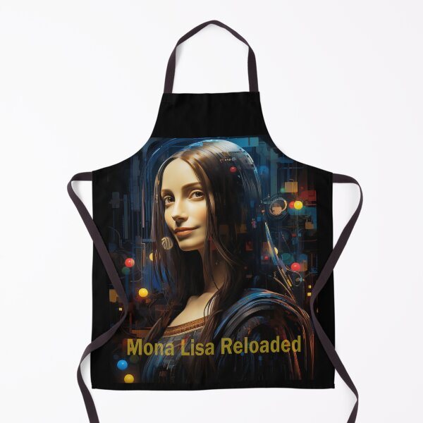 Item preview, Mona Lisa Reloaded: Dive into the Surreal Smile of a Masterpiece designed and sold by JLCableStudio.