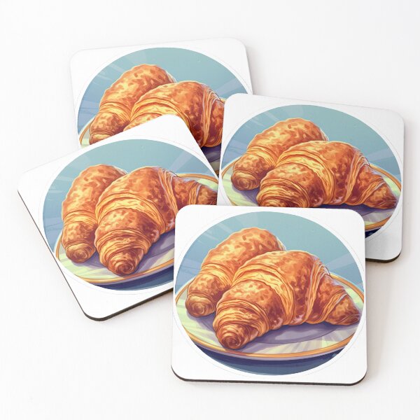 Item preview, Two delicious croissants designed and sold by abmkf.