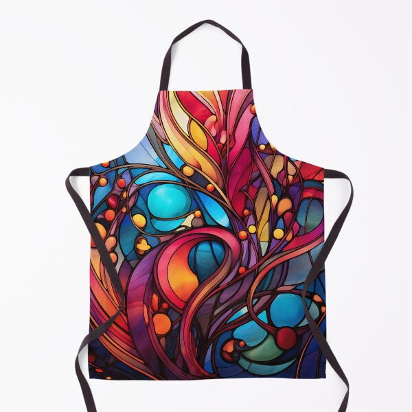 Item preview, Contemporary Strokes VI: Exploring the harmony of Art Nouveau in an abstract painting with vibrant colors and geometric shapes. designed and sold by InsaneLEDP.