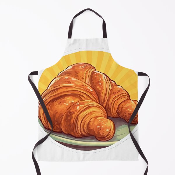 Artikelvorschau, Croissants on a plate entworfen und verkauft von abmkf.