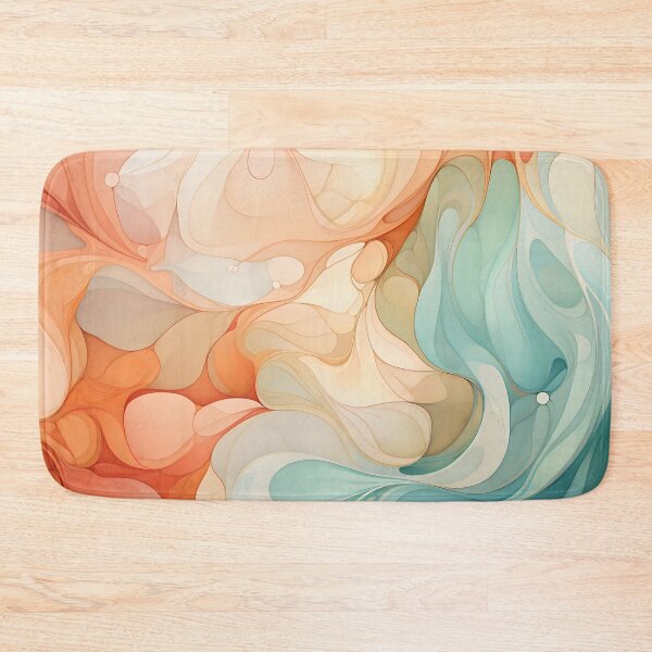 Item preview, Contemporary Strokes VII: Exploring the harmony of Art Nouveau in an abstract painting with vibrant colors and geometric shapes. designed and sold by InsaneLEDP.