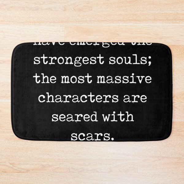 Item preview, Out of suffering emerged the strongest souls, Kahlil Gibran Quote, Literary, Typewriter Print, Black designed and sold by Studio Grafiikka.
